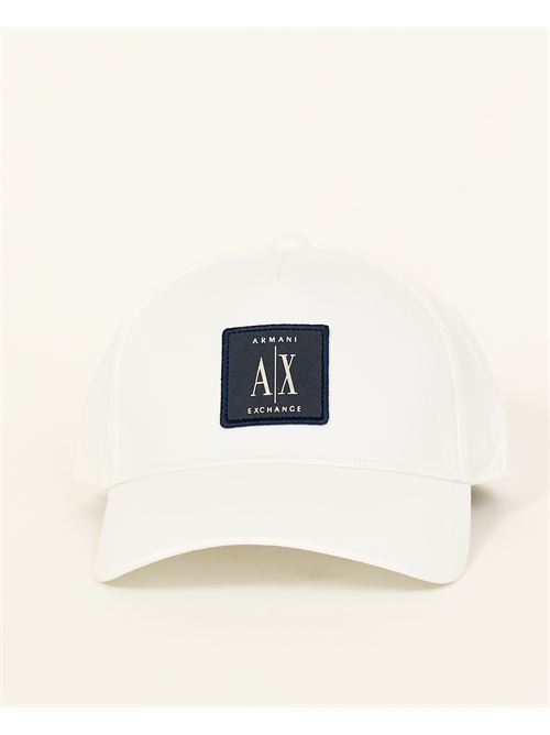 AX hat with visor and maxi logo ARMANI EXCHANGE | 954219-CC81200010